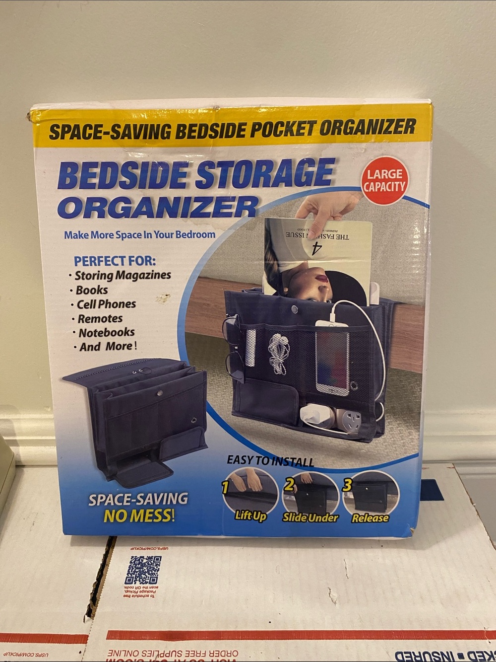 Large Bedside Storage Organizer New With Tags